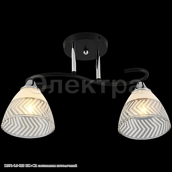 Люстра потолочная 11391-0.3-02B BK+CR