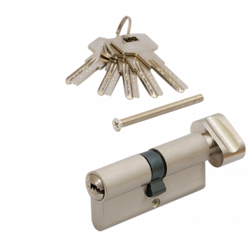 Цилиндровый механизм VЕTTORE ZN M90 ZC CP (45T*45), 5 ключей (Хром) /20089