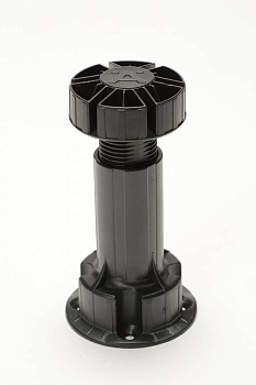 Ножка цокольная 100-120мм черная