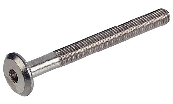 Винт  6*80 мебельный с плоской головой и внутренним 6-гранником цинк