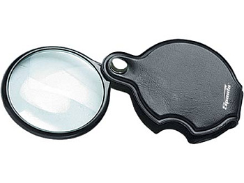 Лупа 2,5 кратная, D 50 мм, складная карманная Sparta/914705
