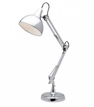 Светильник настол. KD-330/40Вт/Е27/хром/Camelion