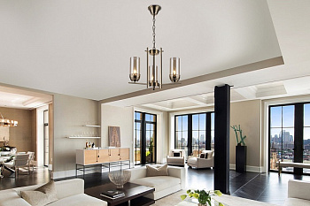 Escada 410/3 E14*60W D460 Antique Brass