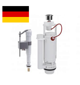 Арматура для бачка унитаза 1/2" подводка боковая и нижняя GAPPO****