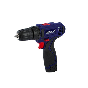 Дрель аккумуляторная ПУЛЬСАР ДА 12-2 (12В, 25Hm, Li-on, 1.3Ah, 1 акк., 1.3 кг, коробка)/792-674