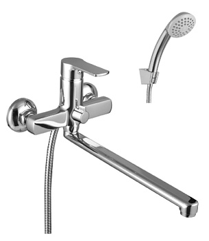 Смеситель  LeMark plus Grace для ванны с длинным изливом/(300)/LM1551C