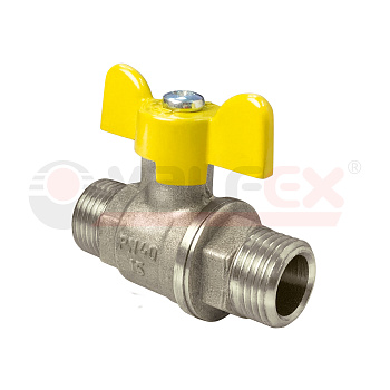 Кран шаровый для газа Valfex 1/2* Н/Н бабочка 