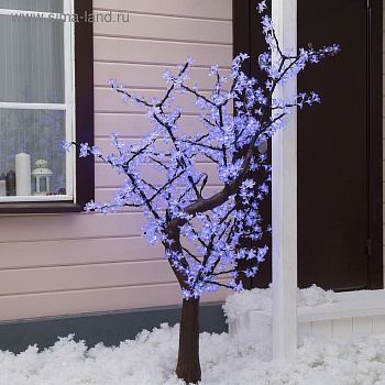Дерево светодиодное уличное "Сакура" 1,8м.768Led.48W.220V.Мульти.RGB.2317291