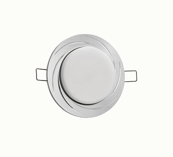 Светильник точечный встроенный GX53 хром/ГАЛАКТИКА/General***