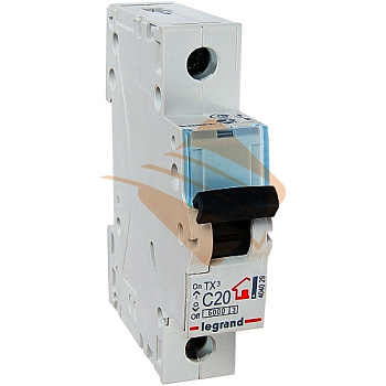 Автомат LEGRAND RX3 1Р С20А 6кА