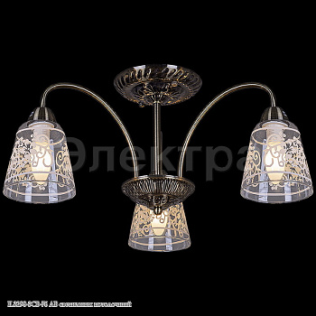 Люстра IL3298-3CB-76 AB светильник потолочный
