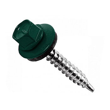 KRS 4.8*50 шуруп RAL 6005 зеленый