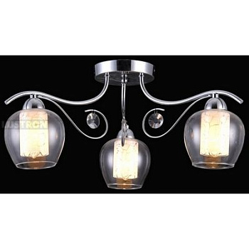 Люстра NATALI KOVALTSTVA 75020-3C хром 3*Е14